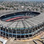 Pronóstico América vs Tijuana: vista aérea del estadio de la Ciudad de México donde juega el América
