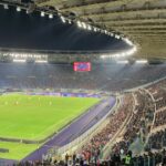 Pronóstico Roma vs Cagliari: el Estadio Olímpico de Roma durante un partido de la Roma